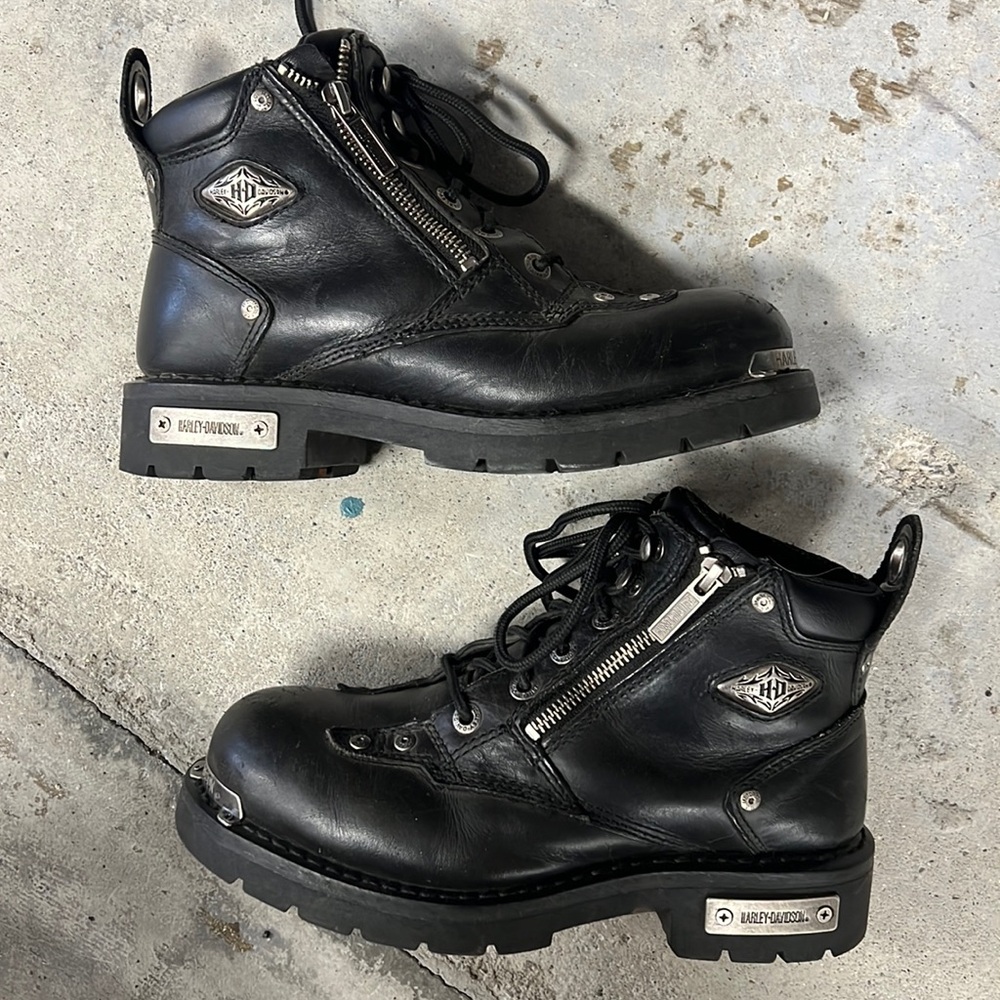 Vintage Harley Davidson boots size 8